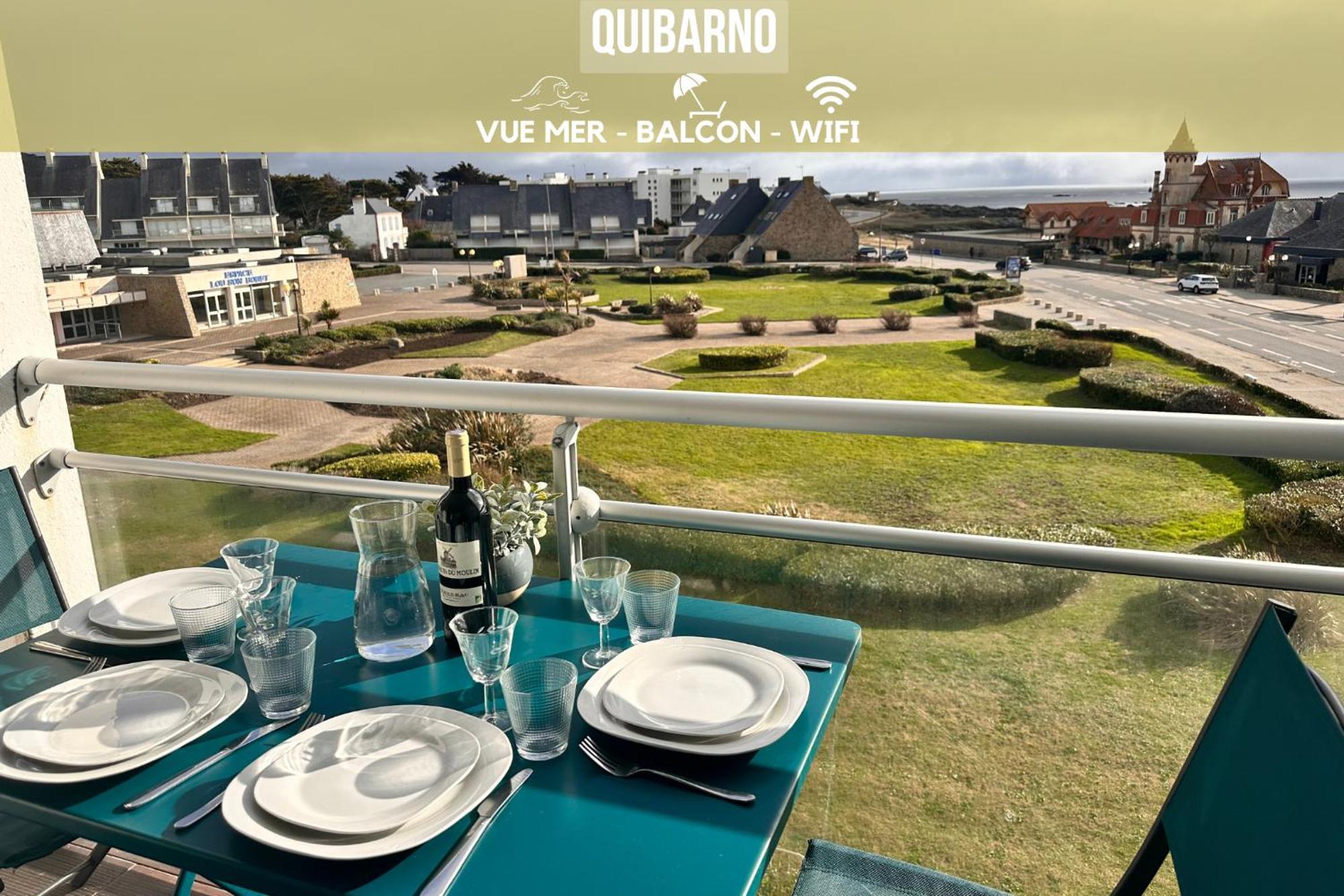 Appartement Vue Sur Mer, A Deux Pas De La Plage Port-Haliguen Bagian luar foto